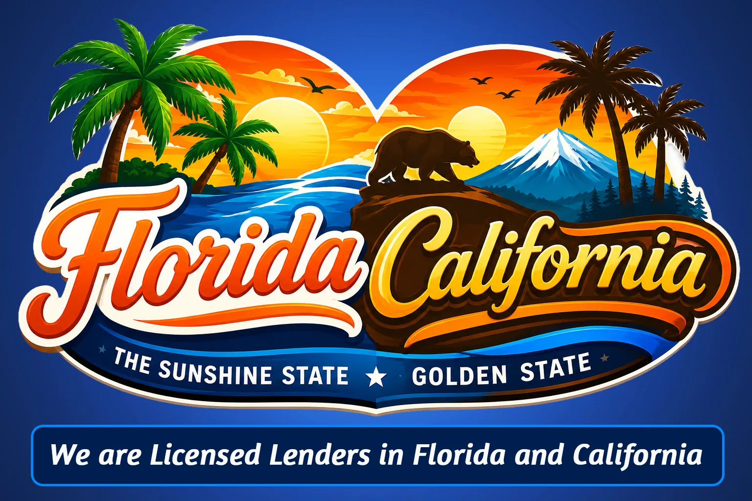 Licensed mortgage lenders in Florida and California