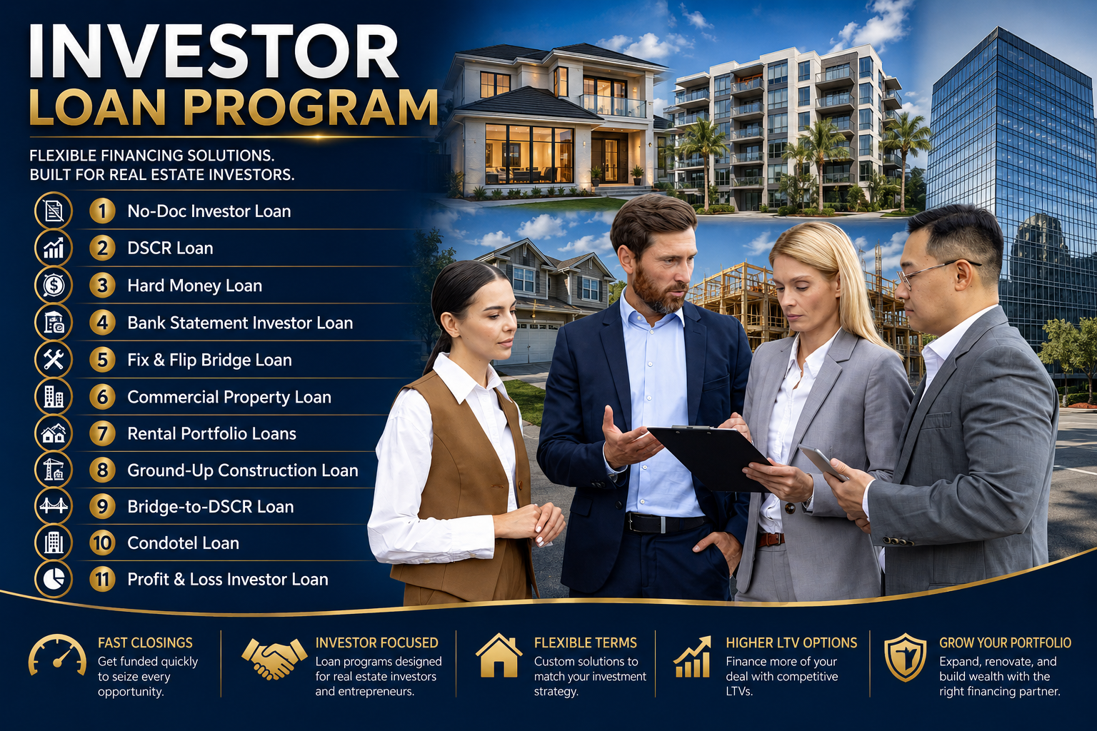 1st Florida Lending Investment Loan Programs — flexible financing solutions for real estate investors