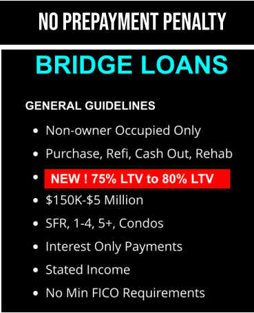 no prepayment penalty